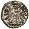 Denar, 1554, Gdańsk; Białk.-Szw. 408, CNG 81.VI, Kop. 7350 (R4), Kurp. (1506–1573) 925 (R3),  Tysz..