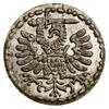 Denar, 1581, Gdańsk; CNG 126.III, Kop. 7419 (R3), Kurp. (1576–1586) 367 (R3); rzadki rocznik,  pię..