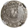 Trojak, 1586, Ryga; mała głowa króla na awersie;