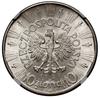 10 złotych, 1939, Warszawa; Józef Piłsudski; Kop. 3008, Parchimowicz 124f; piękna moneta w pudełku..