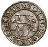 Szeląg, 1558, Królewiec; Kop. 3768 (R), Slg. Marienburg 1223; delikatna patyna, piękny.