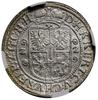 Ort, 1622, Królewiec; popiersie w płaszczu elektorskim i mitrze książęcej, znak menniczy na awersi..