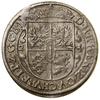 Ort, 1624, Królewiec; popiersie księcia w płaszczu elektorskim, znak menniczy na awersie, rzadki w..