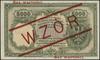 5.000 złotych, 28.02.1919; seria A, numeracja 268041, czerwony nadruk Bez wartości / WZÓR / Bez wa..