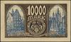 10.000 marek, 26.06.1923; bardzo niska numeracja 000060; Miłczak G8, Jabłoński 3732, Podczaski WD-..