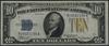 10 dolarów, 1934; seria B 10602194 A; żółta piec