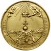 Medal koronacyjny, bez daty (1669), autorstwa Ja