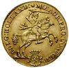14 guldenów, 1763; Aw: Rycerz trzymający miecz, na koniu w prawo, pod koniem ukoronowana tarcza he..