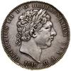 1 korona, 1819, Londyn; z napisem LIX na obrzeżu; KM 675, S. 3787; srebro, 28.20 g; patyna.
