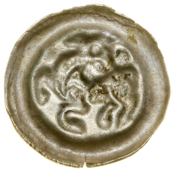 Denar brakteatowy, (ok. 1247–1253); Baranek w pr