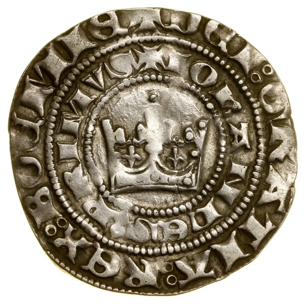 Grosz praski, (1310–1346), Kutná Hora; Aw: Koron