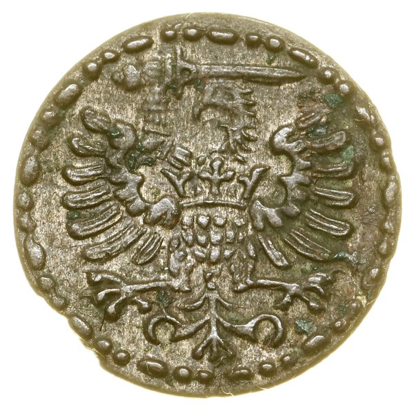 Denar, 1585, Gdańsk; CNG 126.VII, Kop. 7423 (R3)