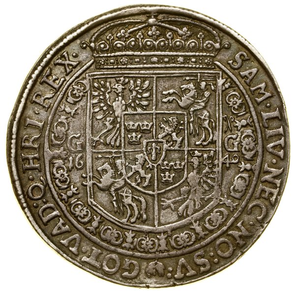 Talar, 1640, Bydgoszcz; Aw: Popiersie władcy w o