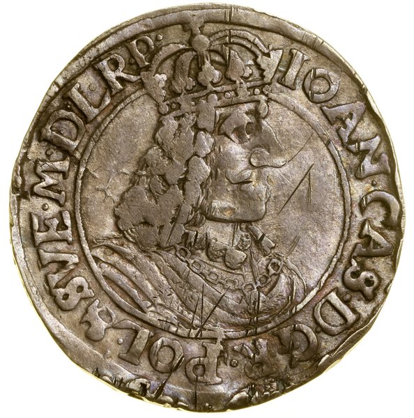 Ort, 1662, Toruń; na awersie POL & SVE, na rewer