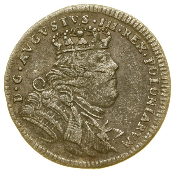 Półtorak, 1755 EC, Lipsk; Kahnt 698, Kop. 2089 (