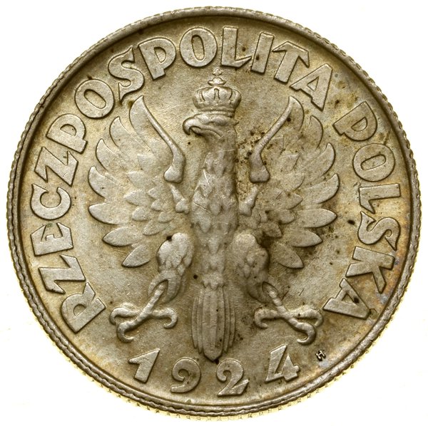 2 złote, 1924 H, Birmingham