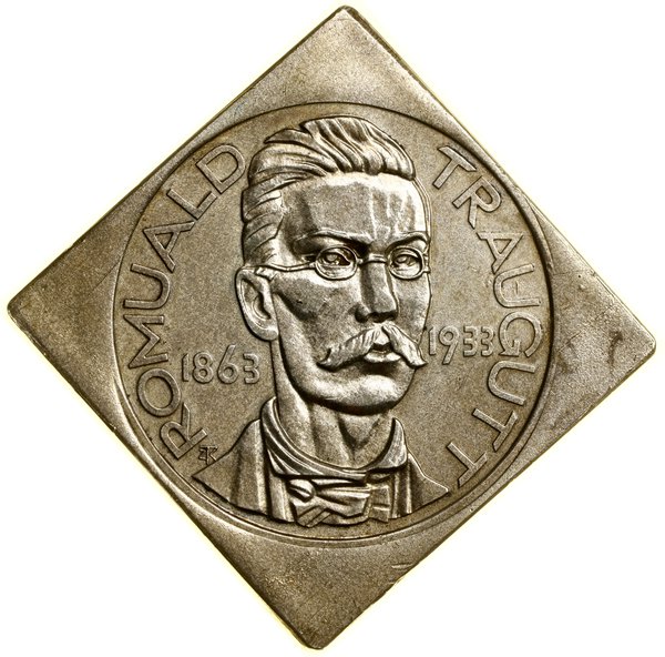Klipa 10 złotych, 1933, Warszawa; Romuald Traugu