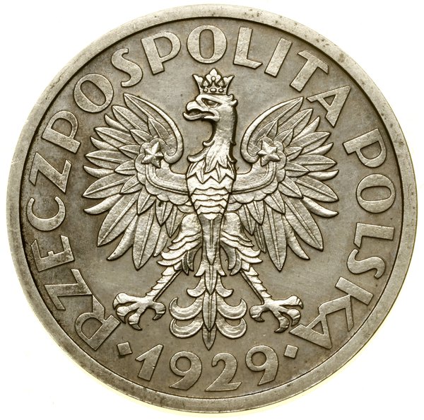 1 złoty, 1929, Warszawa