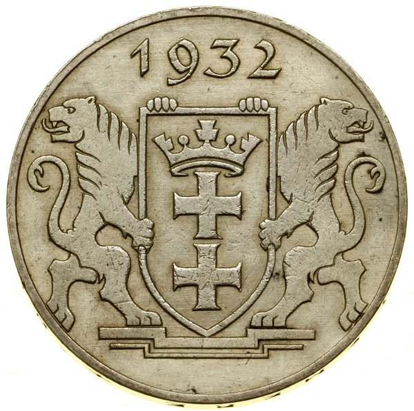 2 guldeny, 1932, Berlin; Koga; AKS 13, CNG 519, 