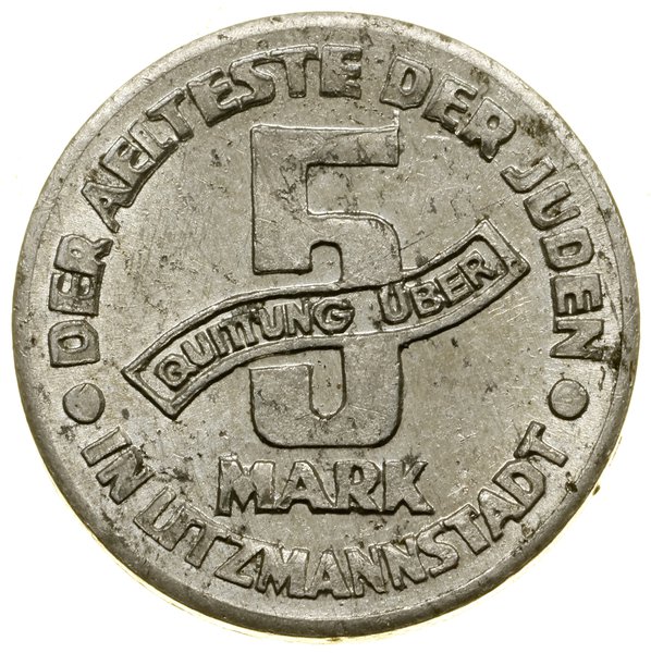 5 marek, 1943, Łódź; Jaeger L.3b, Parchimowicz 1