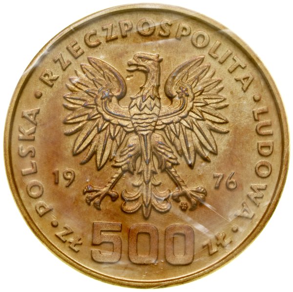 500 złotych, 1976, Warszawa; Kazimierz Pułaski (