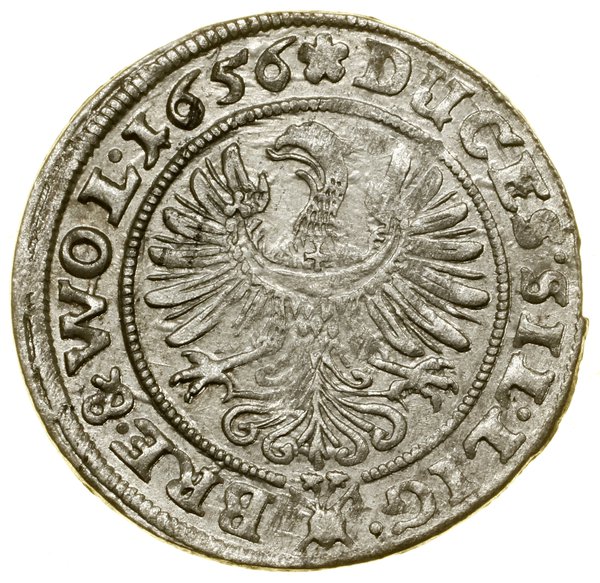 3 krajcary, 1656, Brzeg