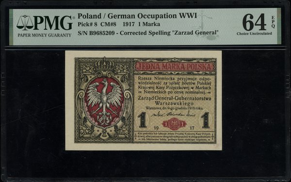 1 marka polska, 9.12.1916