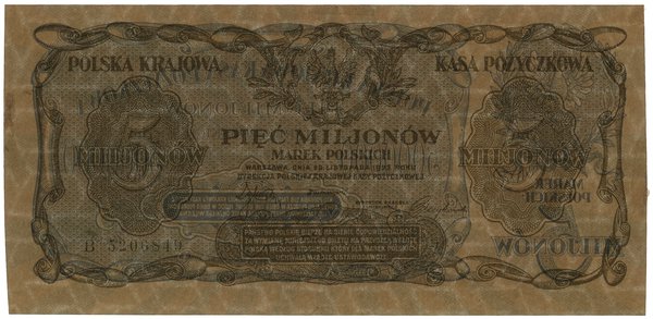 5.000.000 marek polskich, 20.11.1923