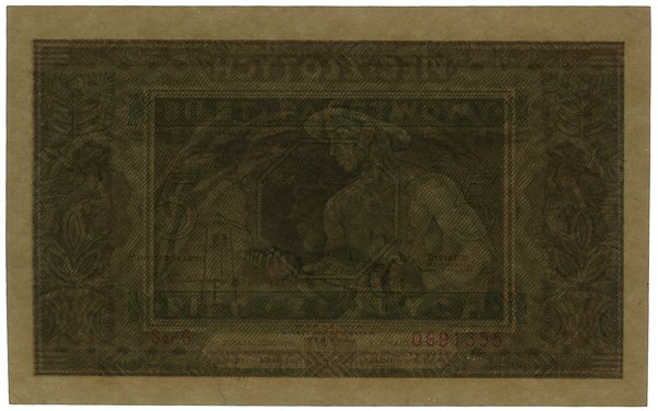 5 złotych, 25.10.1926; seria G, numeracja 069135