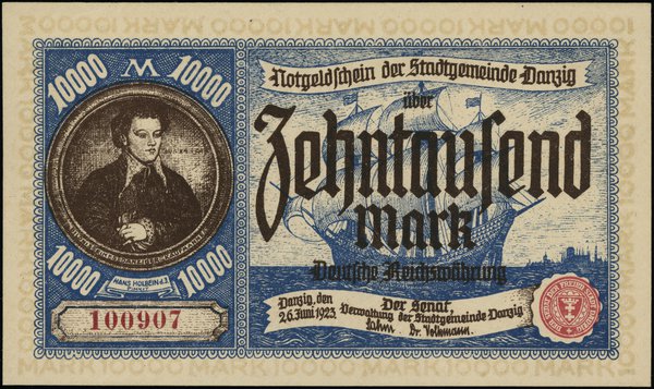 10.000 marek, 26.06.1923