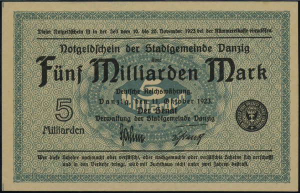 5.000.000.000 marek, 11.10.1923
