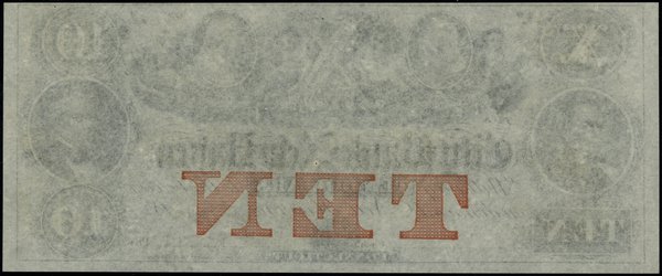 Blankiet banknotu 10 dolarów, 18... (lata 60. XI