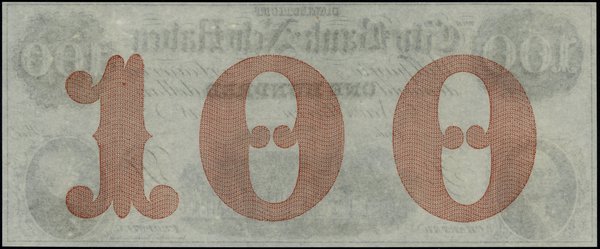 Blankiet banknotu 100 dolarów, 18... (lata 60. X
