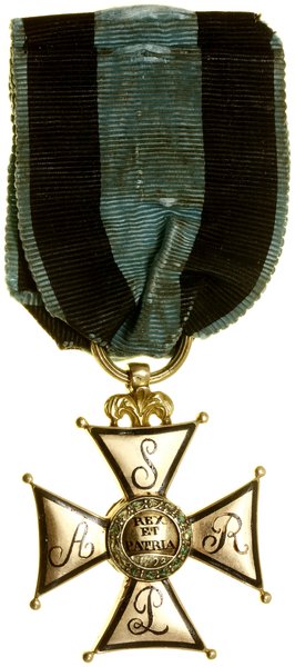 Krzyż Złoty Orderu Wojskowego Księstwa Warszawskiego (IV klasa), 1812