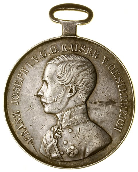 Srebrny Medal Za Dzielność (Der Tapferkeit) I Kl