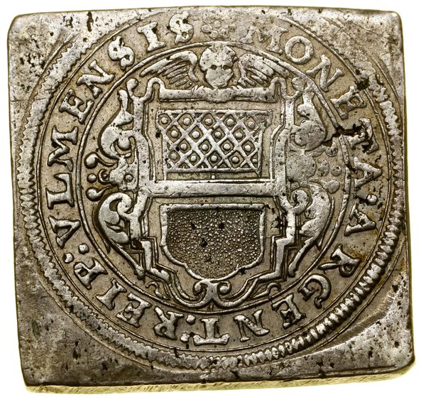 Gulden, 1704; Aw: Udekorowany herb miasta Ulm, M
