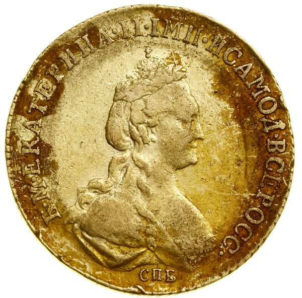 5 rubli (półimperiał), 1781 СПБ, Petersburg