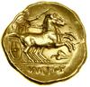 Stater, (ok. 340–328 pne), Amfipolis; Aw: Głowa Apollina w wieńcu laurowym w prawo; Rw: Jeździec w..