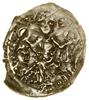 Półbrakteat, (1185–1194); Aw: Książę siedzący na