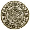 Szeląg, 1539, Gdańsk; data zapisana małymi cyframi, w legendzie awersu POLO; Białk.-Szw. 209,  CNG..