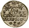 Trojak, 1592, Wilno; w legendzie awersu SIG III; Iger V.92.1.a, Ivanauskas 5SV25-13, Kop. 3520 (R)..