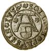 Szeląg, 1557, Królewiec; wariant z “basztą” u góry awersu; Kop. 3767 (R1), Slg Marienburg 1217,  V..