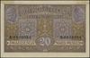 20 marek polskich, 9.12.1916; Generał, seria A, numeracja 6636084; Lucow 296 (R3), Miłczak 14, Ros..