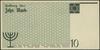 10 marek, 15.05.1940; numeracja 419949, druk zielony, papier bez znaku wodnego; Campbell 4205a,  L..