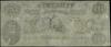 10 dolarów, 15.10.1862, Richmond; seria D, numeracja 7376; Criswell 11, Pick S3683; piękny banknot..