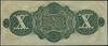10 dolarów, 2.03.1872, South Carolina; seria B, numeracja 1014; Criswell 6, Pick S3324;  prawy dol..