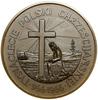 Medal na pamiątkę 1.000 rocznicy powstania państwa polskiego, 1966, Londyn, projektował Wiesław An..
