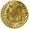 2 dukaty, 1584, Salzburg; Aw: Półpostać św. Ruperta w szatach biskupich na wprost, przed nim czter..
