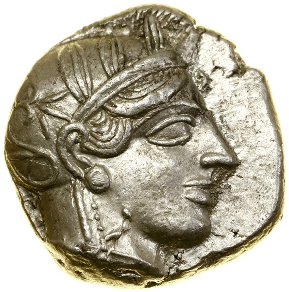Tetradrachma, (ok. 454–404 pne), Ateny