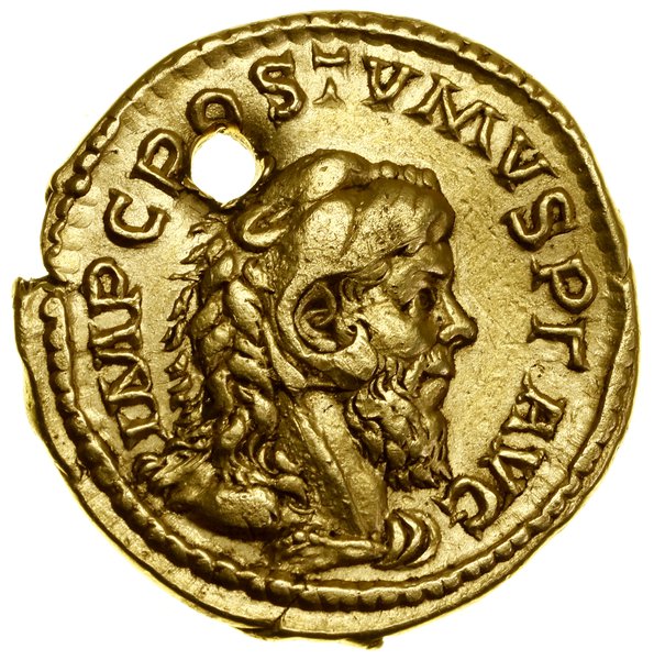 Aureus, (ok. 267), Colonia Agrippina (?); Aw: Po